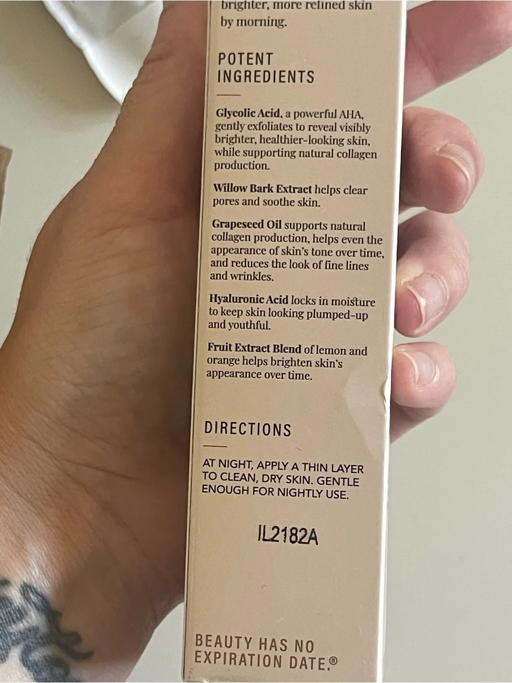 JLO BEAUTY That Overnight Hustle AHA + BHA RESURFACER
